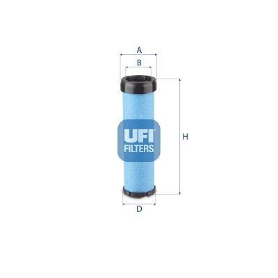 Luchtfilter 225,81x226,1x84,4x64,52