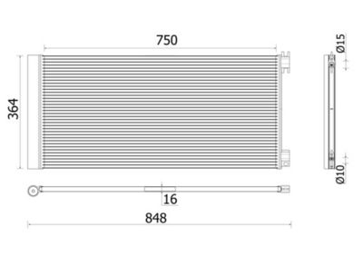 KONDENSATOR KLIMAANLAGE