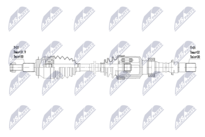 полуоска NTY NPW-MZ-137
