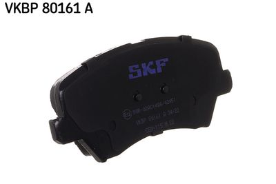 Комплект тормозных колодок, дисковый тормоз SKF VKBP 80161 A для HYUNDAI VELOSTER