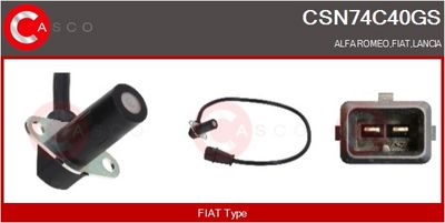 SENZOR IMPULSURI ARBORE COTIT CASCO CSN74C40GS