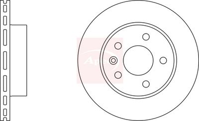 APEC Brake Disc DSK682