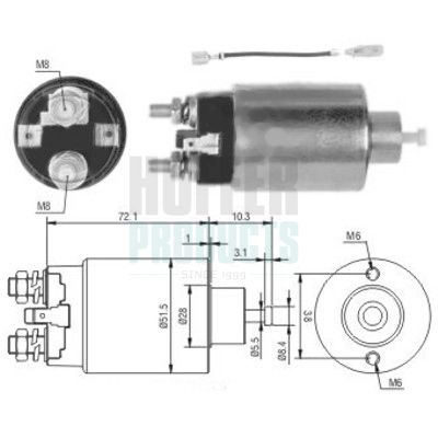SOLENOID ELECTROMOTOR