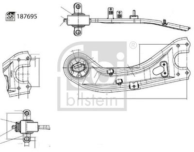 BRAT SUSPENSIE ROATA FEBI BILSTEIN 187695