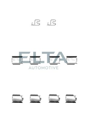 ELTA AUTOMOTIVE EA8522 Скобы тормозных колодок  для JEEP (Джип)