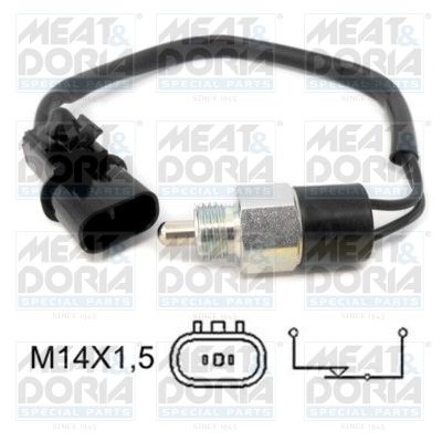 Выключатель, фара заднего хода MEAT & DORIA 36034 для MITSUBISHI L200