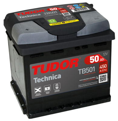 Стартерная аккумуляторная батарея TUDOR TB501 для FIAT 850