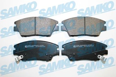 Комплект тормозных колодок, дисковый тормоз SAMKO 5SP2169 для SSANGYONG TIVOLI
