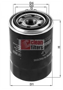 Масляный фильтр CLEAN FILTERS DF 863/A для VW TARO