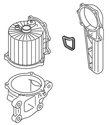 garnitura,aerisire bloc motor ELRING 8002204980
