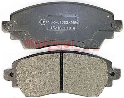 BREMSBELAGSATZ SCHEIBENBREMSE METZGER AUTOTEILE 1170824 3