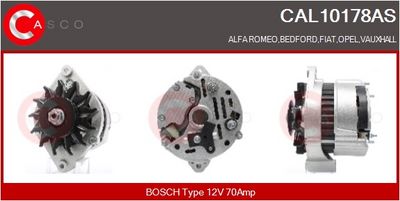 GENERATOR / ALTERNATOR CASCO CAL10178AS