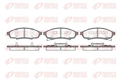 Brake Pad Set, disc brake 0531.02