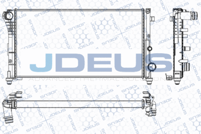 Радиатор, охлаждение двигателя JDEUS RA0111040 для FIAT PANDA