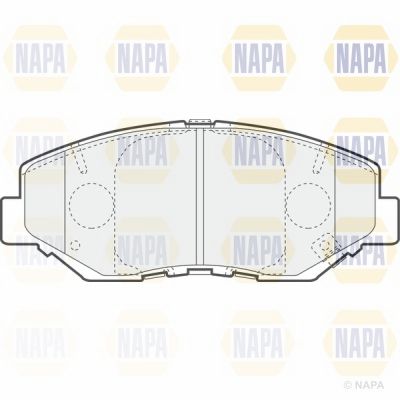 Brake Pad Set NAPA NBP1578