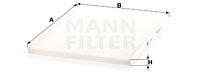 MANN-FILTER CU 28 004 Фильтр салона  для TOYOTA IQ (Тойота Иq)