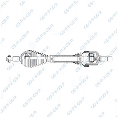 полуоска GSP 245133OL