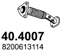 Rura wydechowa ASSO 40.4007