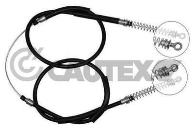 Тросик, cтояночный тормоз CAUTEX 012562 для FIAT 128