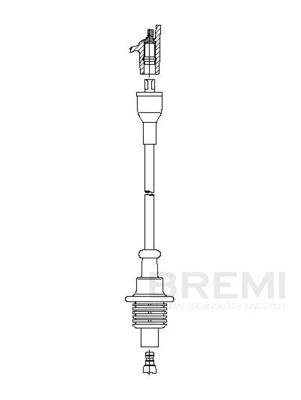 Kabel zapalovací svíčky BREMI 691/80