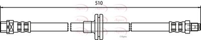 APEC Brake Hose HOS3434