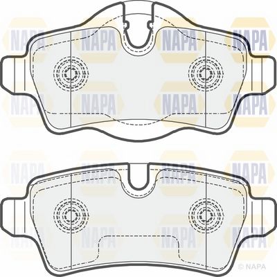 Brake Pad Set NAPA PBP7353