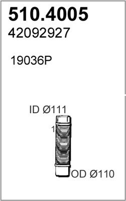 TEAVA FLEXIBILA ESAPAMENT