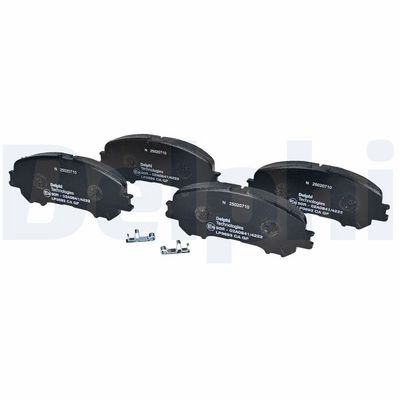 Remblokken set Voor , past: NISSAN QASHQAI II, X-TRAIL, X-TRAIL III  RENAULT KADJAR, KOLEOS II 1.2-2.5 11.13-