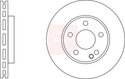 APEC Brake Disc DSK3770
