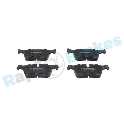 Stabdžių trinkelių rinkinys, diskinis stabdys RAP BRAKES R-P1668