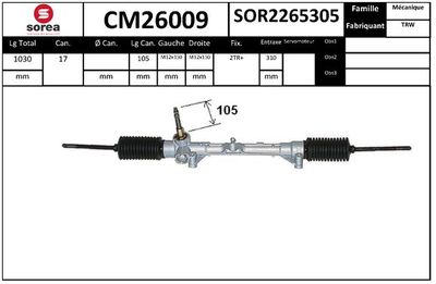 LENKGETRIEBE EAI CM26009