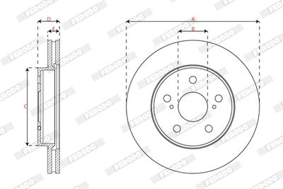 DISC FRANA FERODO DDF3029C 2