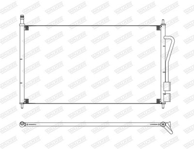 CONDENSATOR CLIMATIZARE WALKER WCD00009 7