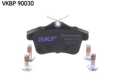 Brake Pad Set, disc brake VKBP 90030