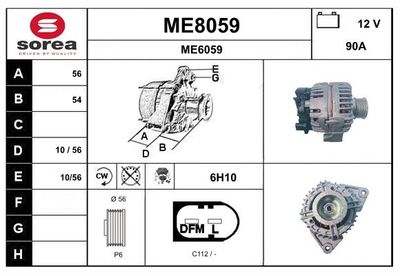 GENERATOR SNRA ME8059