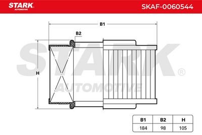 въздушен филтър STARK SKAF-0060544
