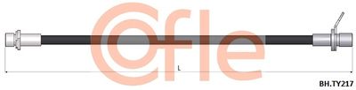 COFLE 92.BH.TY217 Тормозной шланг для TOYOTA AVENSIS (_T22_) 2.0 (ST220_) COFLE 92.BH.TY217 Тормозной шланг для TOYOTA AVENSIS (_T22_) 2.0 (ST220_)
