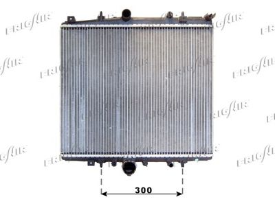 Радиатор, охлаждение двигателя FRIGAIR 0103.3065 для LANCIA PHEDRA