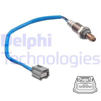 Лямбда-зонд DELPHI ES21237-12B1 для NISSAN NOTE