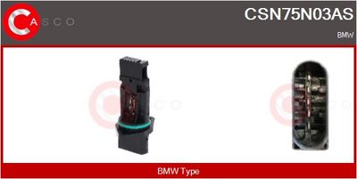 SENZOR DEBIT AER CASCO CSN75N03AS