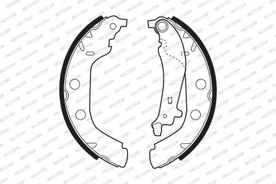SET SABOTI FRANA FERODO FSB547 1
