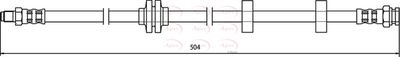 APEC Brake Hose HOS3657