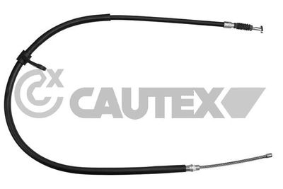 Тросик, cтояночный тормоз CAUTEX 019053 для FIAT MULTIPLA