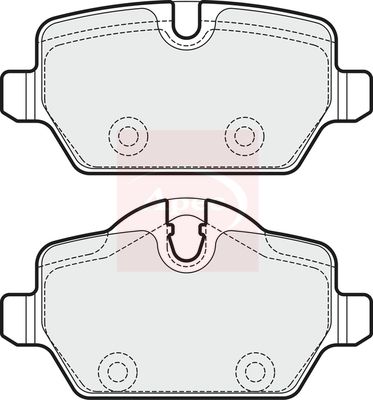 DriveTec Brake Pads DBPPAD2247