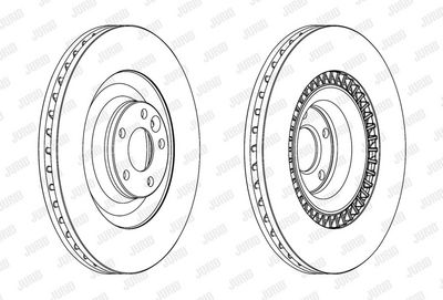 BREMSSCHEIBE JURID 562696JC1 1