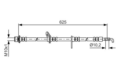 BOSCH Bremsschlauch