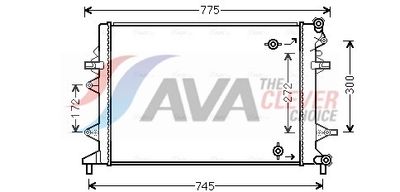 RADIATOR TEMPERATURA SCAZUTA INTERCOOLER