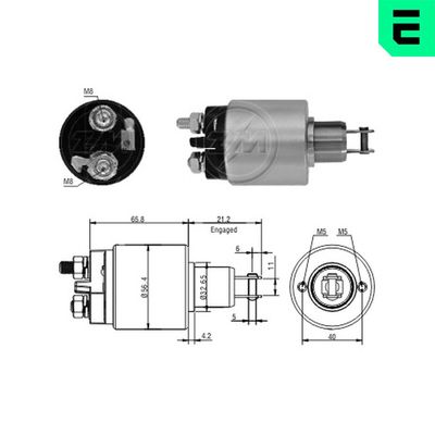 SOLENOID ELECTROMOTOR