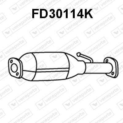 Катализатор VENEPORTE FD30114K для FORD KUGA