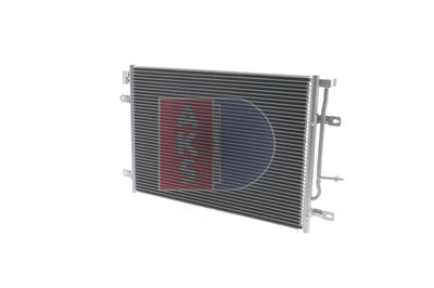 AKS DASIS 482012N Радиатор кондиционера  для SEAT EXEO (Сеат Еxео)